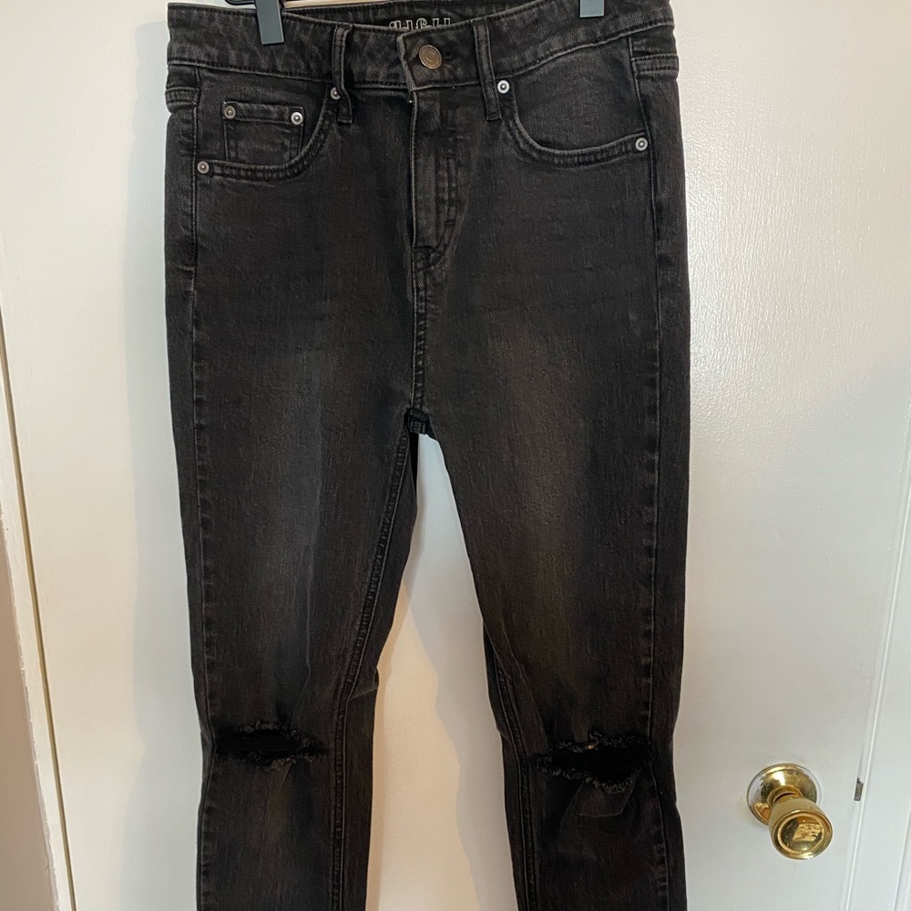Gray Skinny Jeans